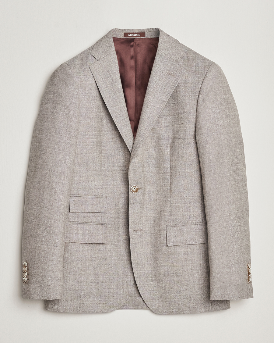 Herren | Sakkos | Morris Heritage | Keith Tropical Wool Suit Blazer Khaki