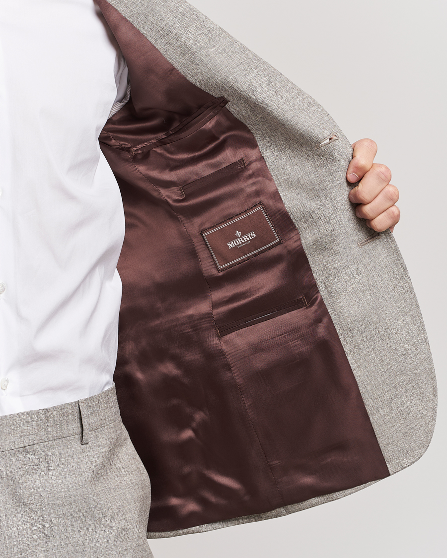 Herren | Sakkos | Morris Heritage | Keith Tropical Wool Suit Blazer Khaki