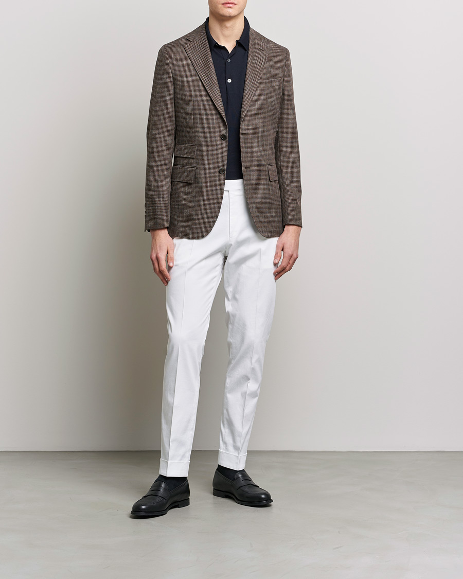 Herren | Hosen | Morris Heritage | Jack Cotton Trousers Off White