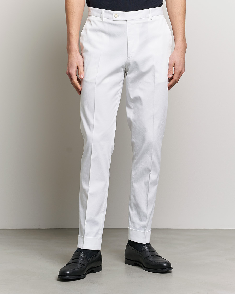 Herren |  | Morris Heritage | Jack Cotton Trousers Off White