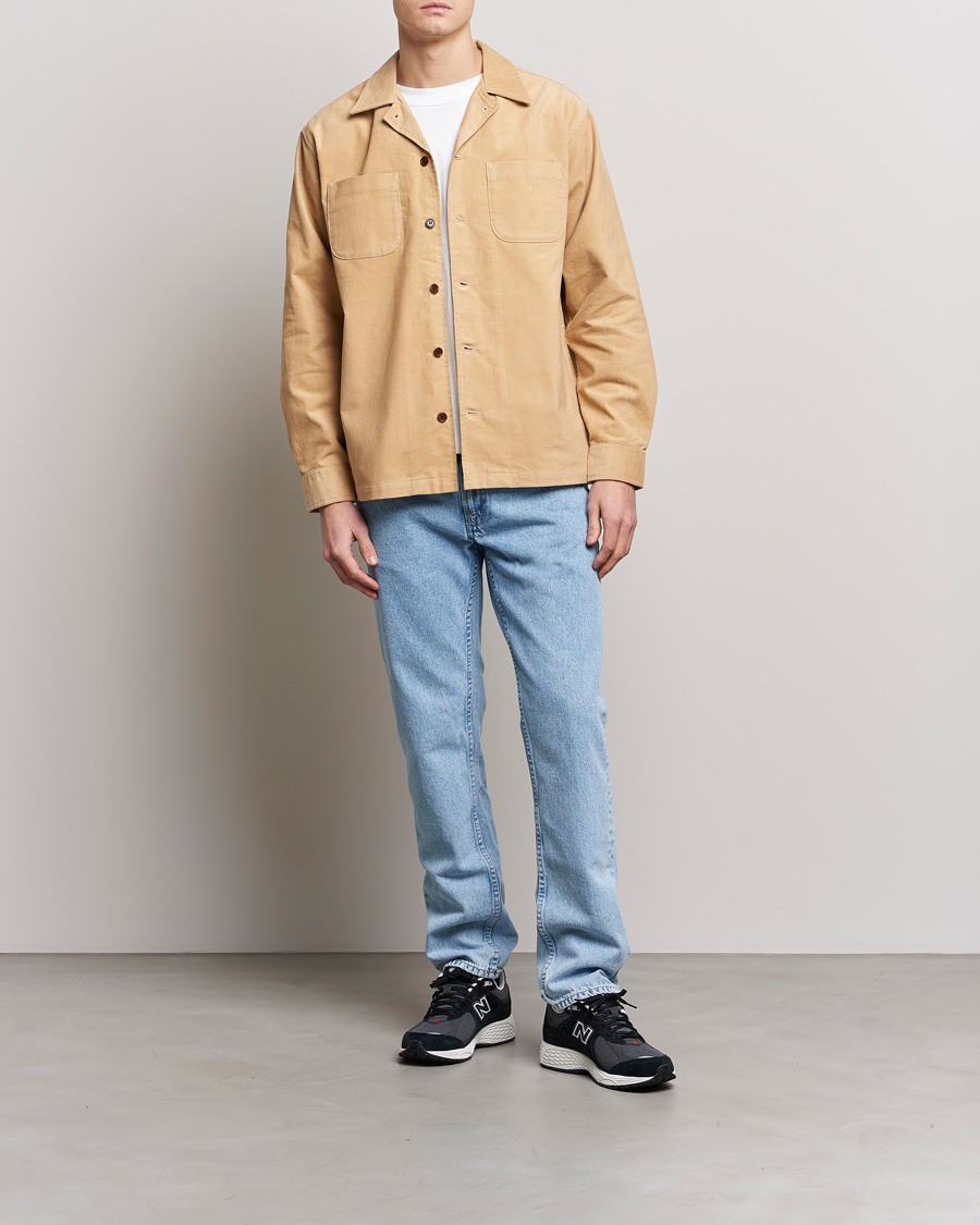 Herren | Hemden | Nudie Jeans | Vincent Cord Overshirt Faded Sun