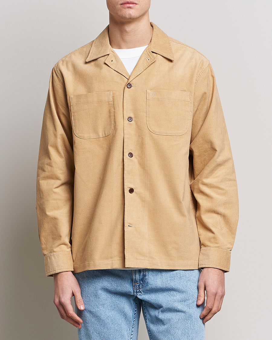 Herren | Hemden | Nudie Jeans | Vincent Cord Overshirt Faded Sun