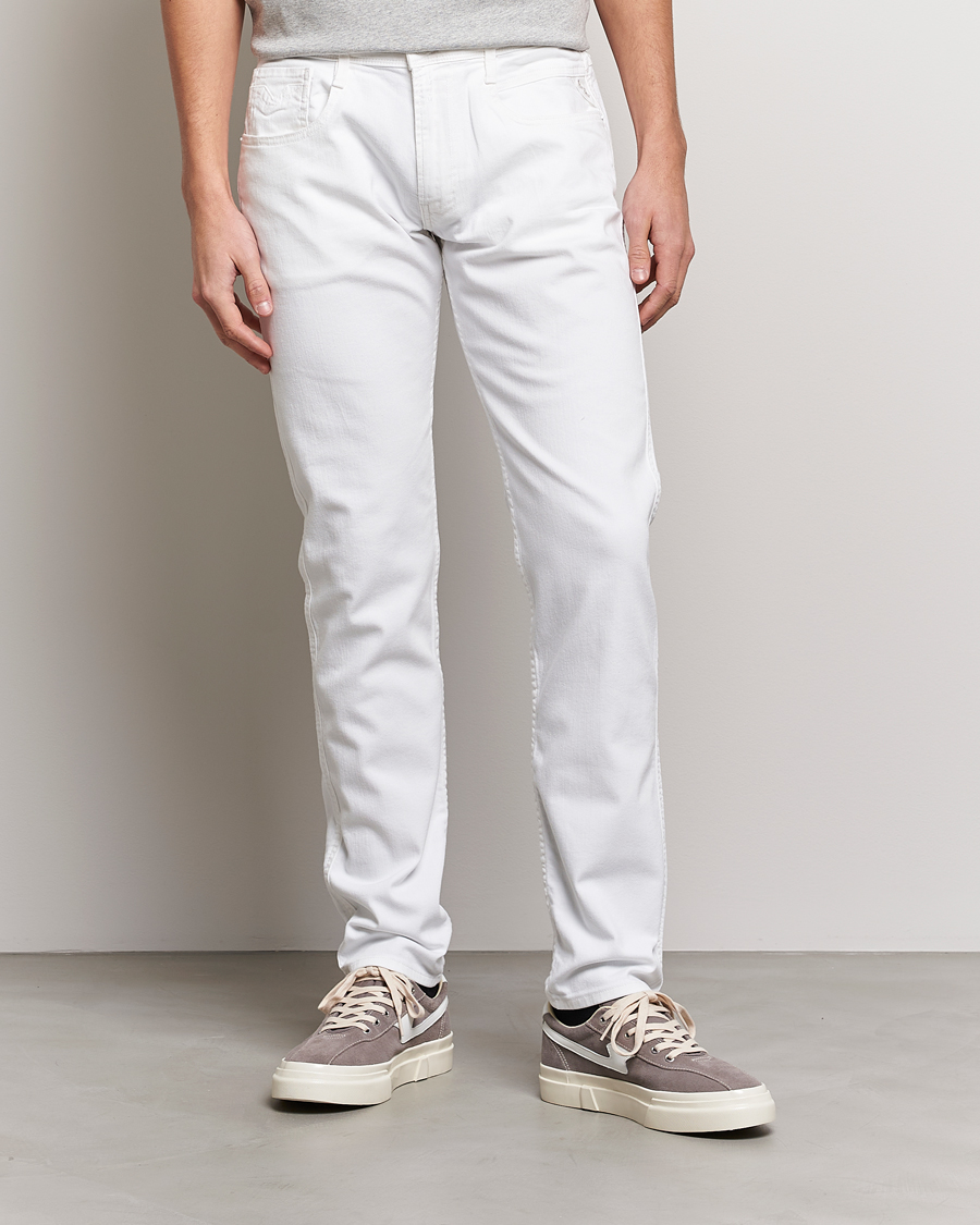Herren | Jeans | Replay | Anbass Stretch Jeans White