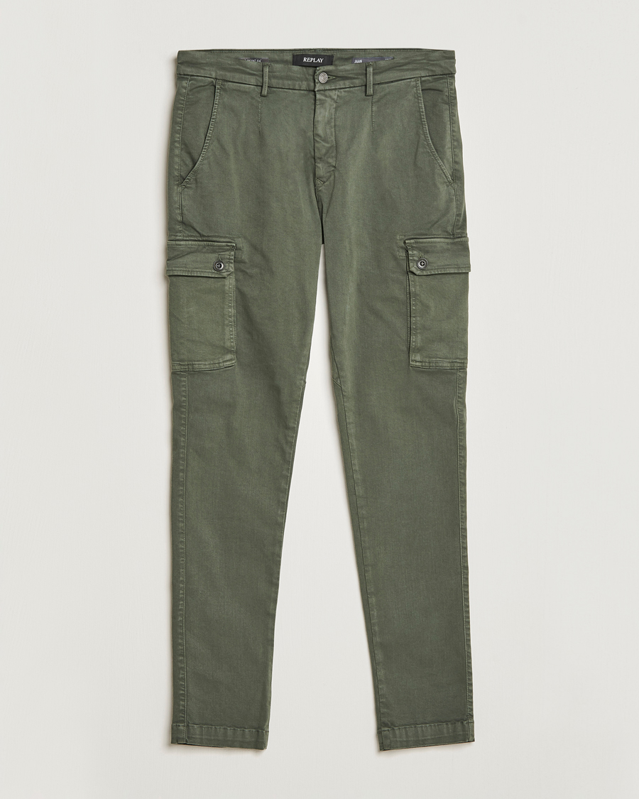 Herren | Hosen | Replay | Anbass Hyperflex X-Lite Cargo Pants Moss Green