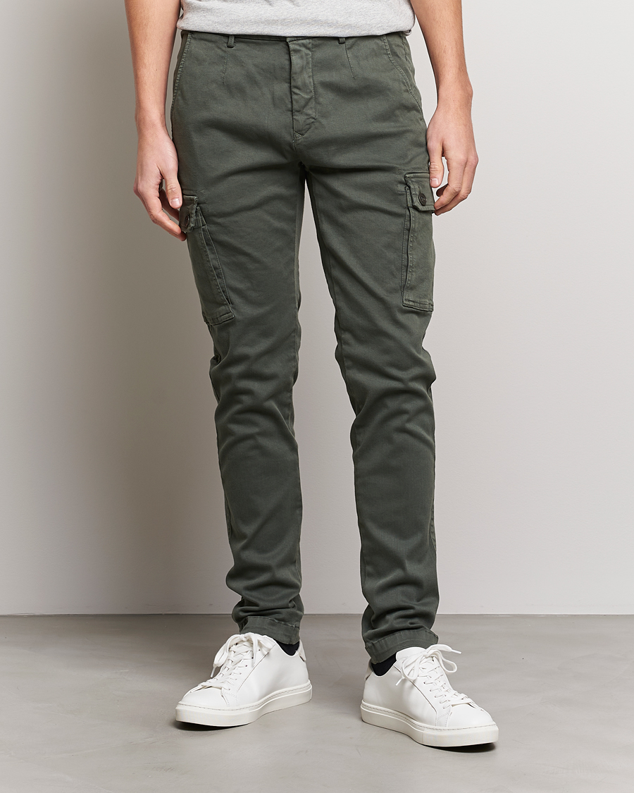 Replay Anbass Hyperflex X-Lite Cargo Pants Moss Green bei Care of Carl