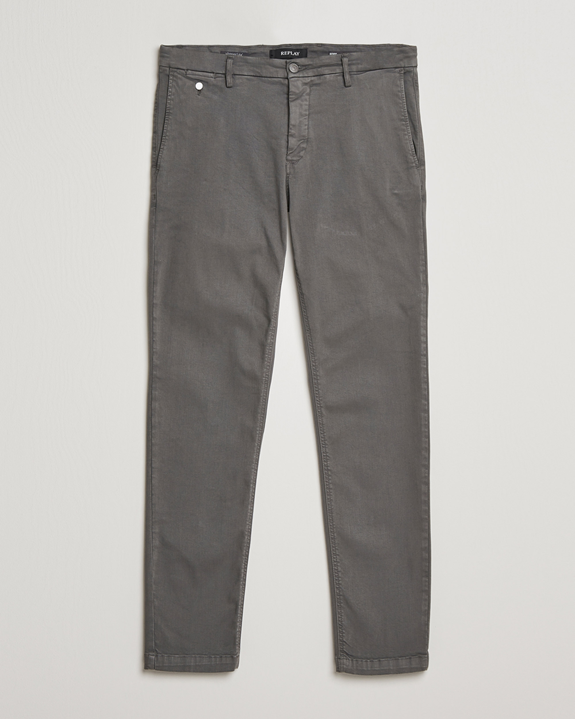 Herren | Hosen | Replay | Benni Hyperflex X-Lite Chinos Grey