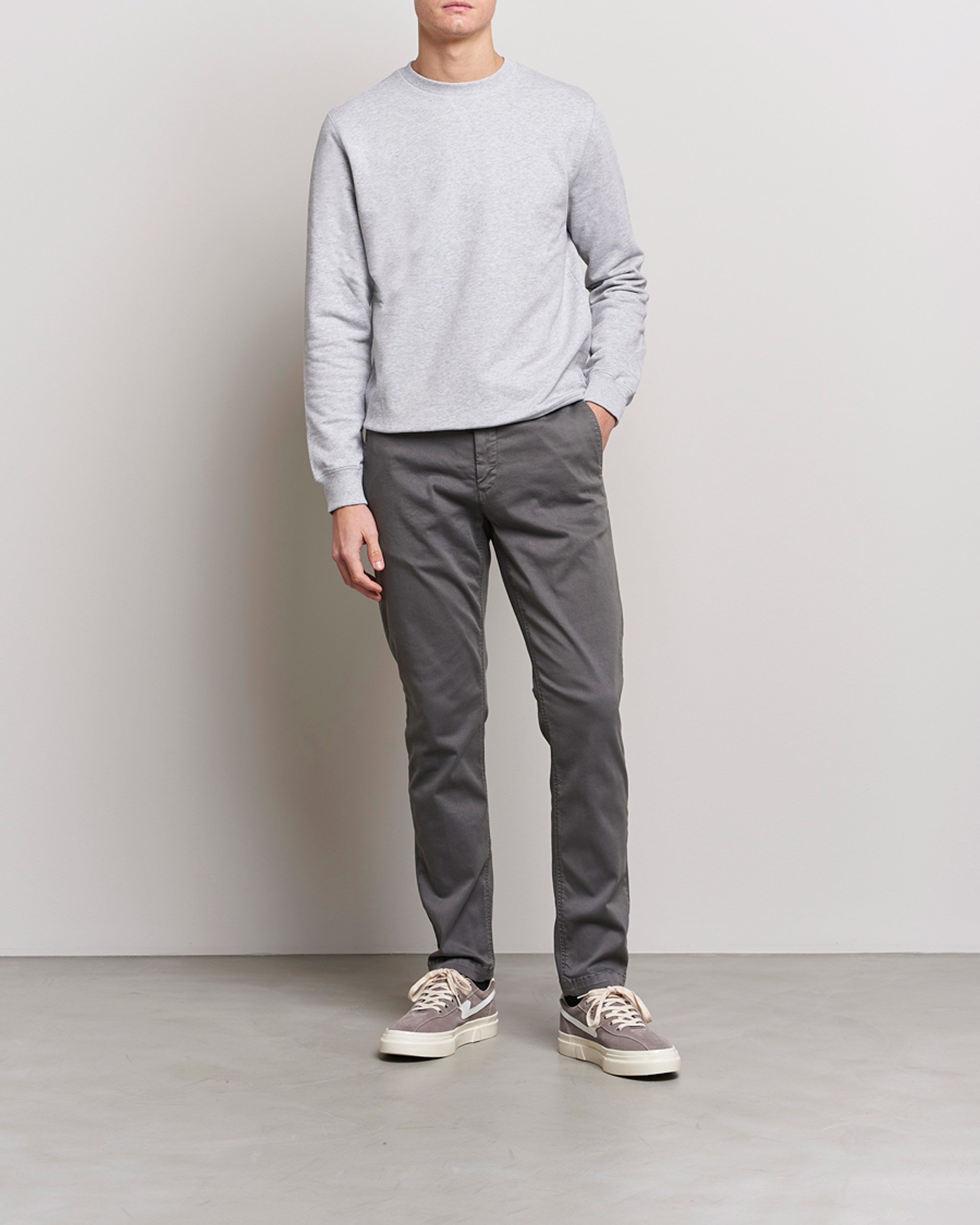 Herren | Hosen | Replay | Benni Hyperflex X-Lite Chinos Grey