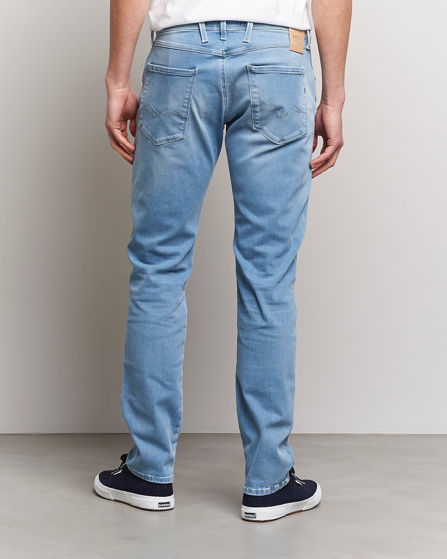 Herren | Jeans | Replay | Anbass Hyperflex Re-Used Jeans Light Blue