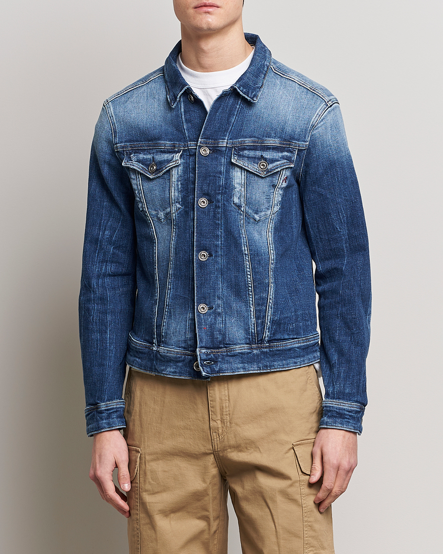 Herren | Jeansjacken | Replay | Vintage 5 Year Wash Denim Jacket Medium Blue