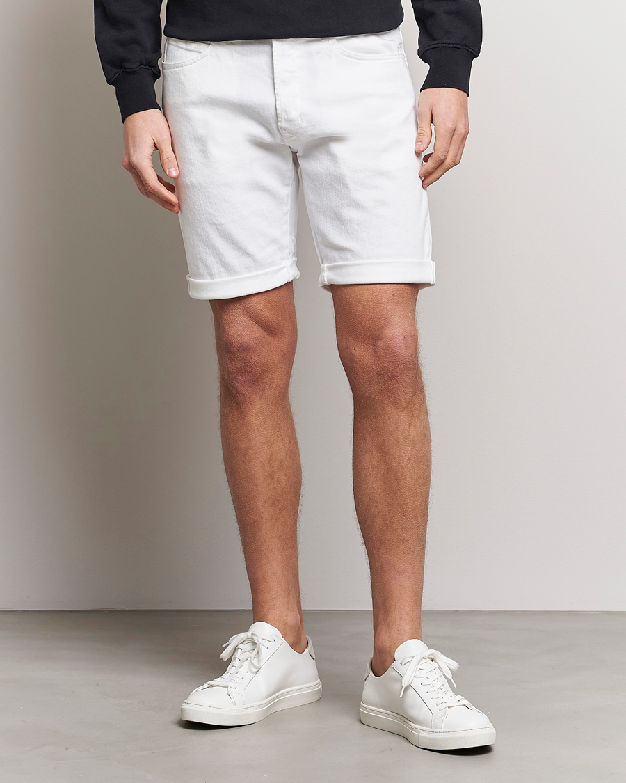 Herren | Shorts | Replay | RBJ901 Super Stretch Jeans Shorts White