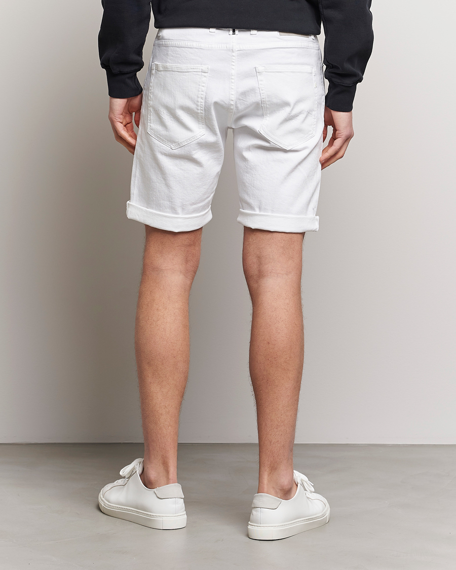Herren | Shorts | Replay | RBJ901 Super Stretch Jeans Shorts White