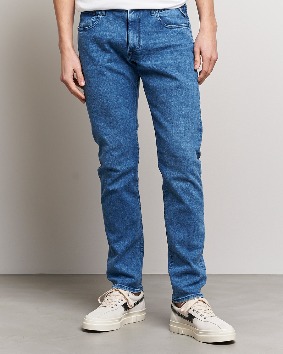 Herren |  | Replay | Sartoriale Regular Fit Hyperflex Jeans Light Blue