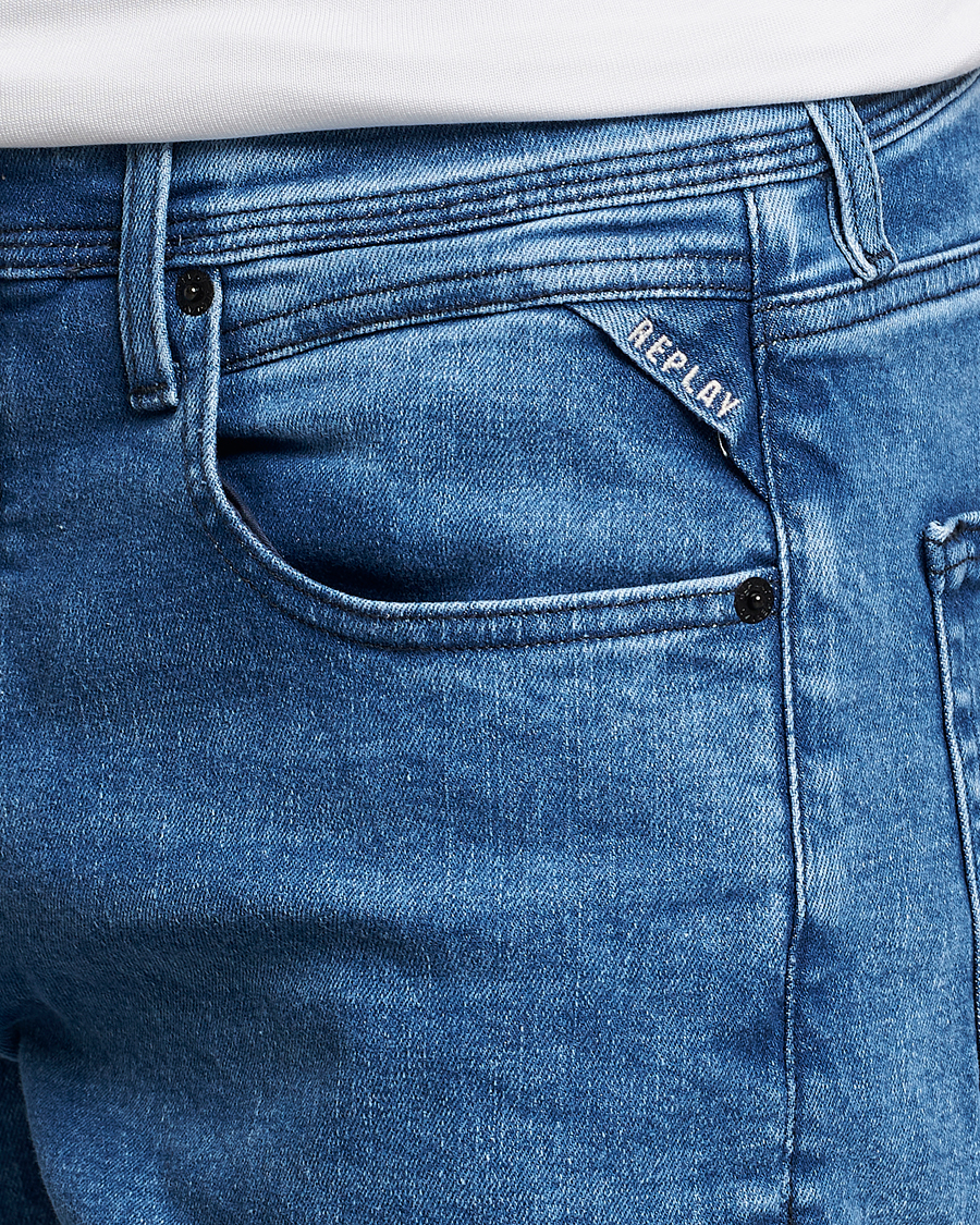 Herren | Jeans | Replay | Sartoriale Regular Fit Hyperflex Jeans Light Blue