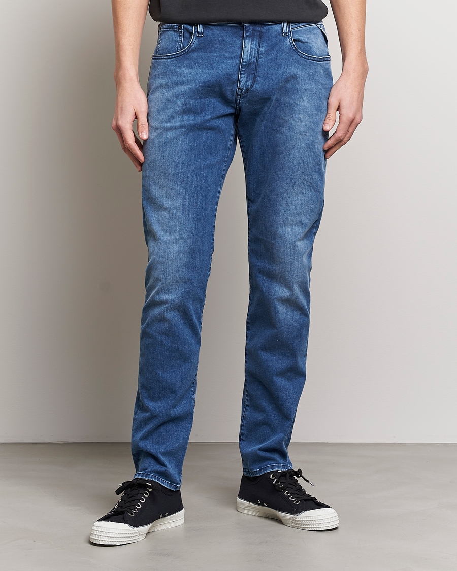 Herren | Jeans | Replay | Sartoriale Regular Fit Hyperflex Jeans Medium Blue