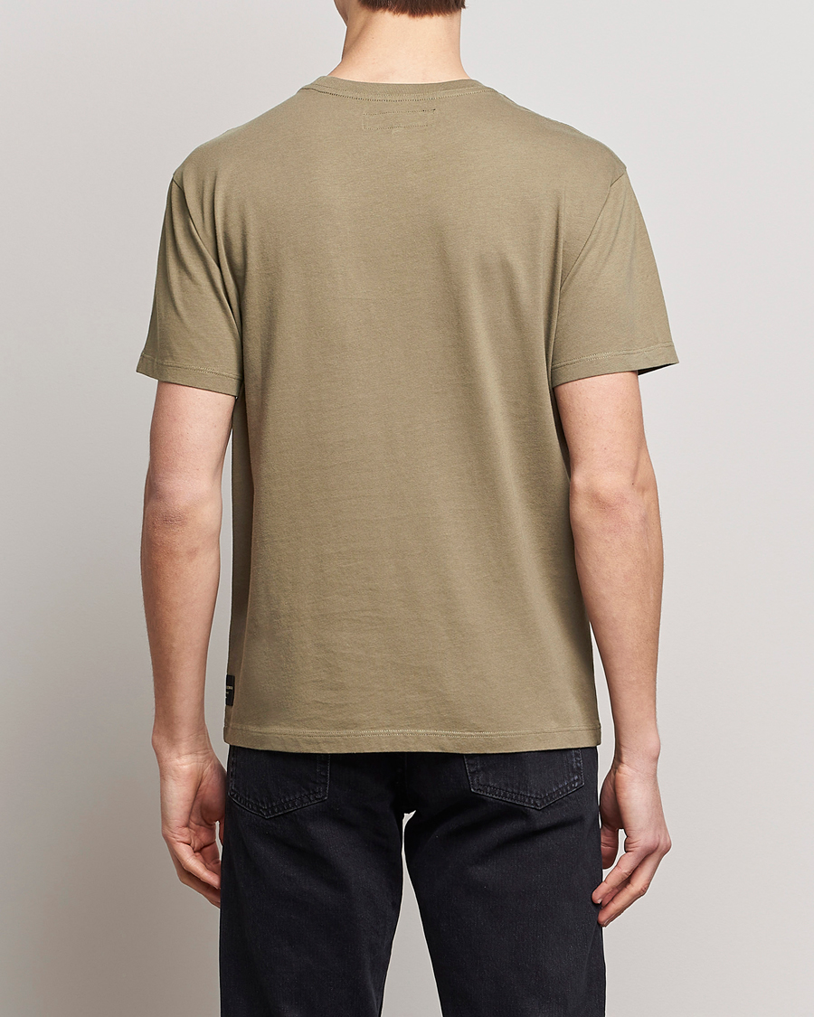 Herren | T-Shirts | Replay | Sartoriale Heavy Crew Neck T-Shirt Sage Green