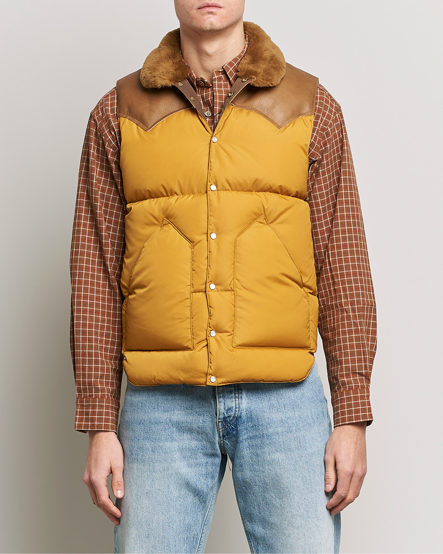Herren |  | Rocky Mountain Featherbed | Christy Vest Mustard Yellow