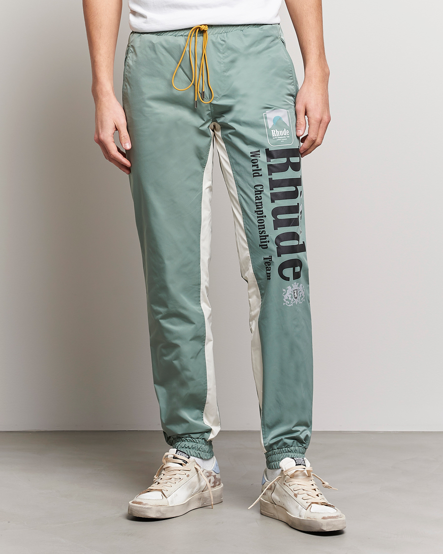 Herren | Rhude | Rhude | Senna Flight Pants Ivory/Sage