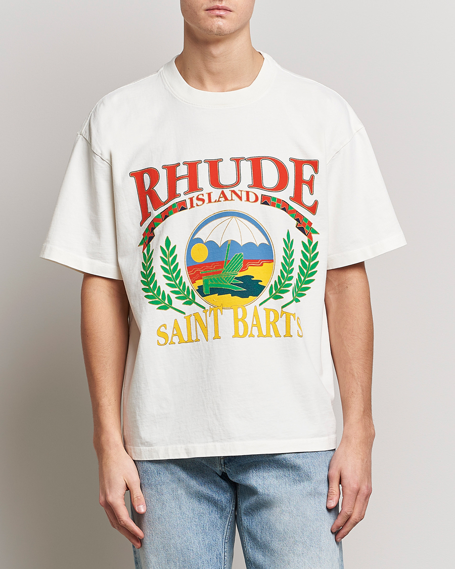 Herren | Rhude | Rhude | Beach Chair T-Shirt White
