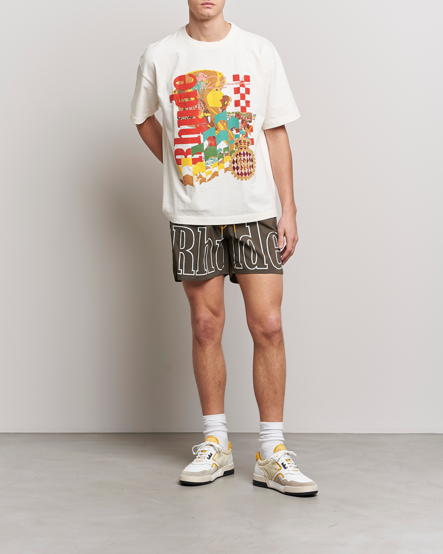 Herren | Badehosen | Rhude | Swim Trunks Dark Grey