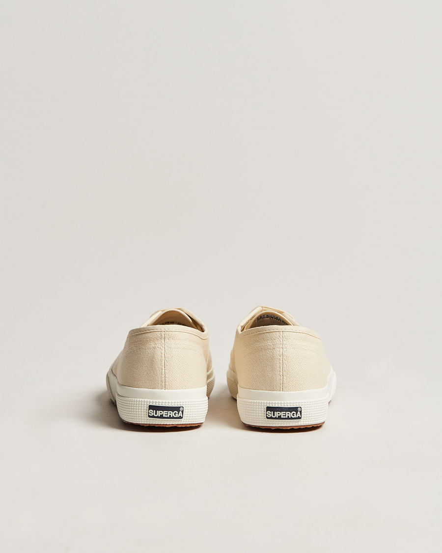Herren | Superga Canvas Sneaker Beige Eggshell | Superga | Canvas Sneaker Beige Eggshell