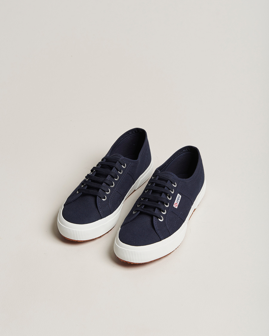 Herren | Sneaker mit niedrigem Schaft | Superga | Canvas Sneaker Navy