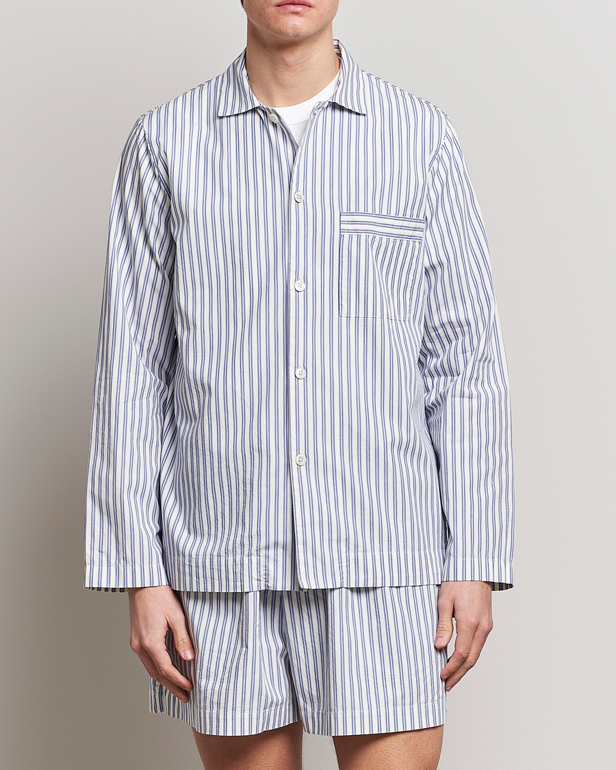 Herren | Freizeitkleidung | Tekla | Poplin Pyjama Shirt Skagen Stripes