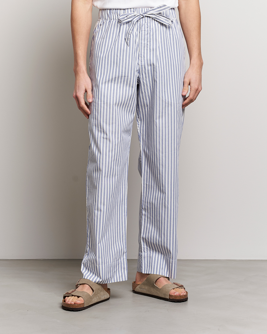 Herren | Pyjamas | Tekla | Poplin Pyjama Pants Skagen Stripes