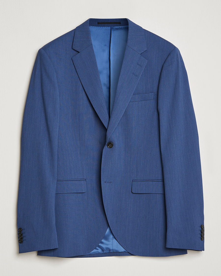 Herren | Sakkos | Tiger of Sweden | Jamonte Wool Blazer Garage Blue