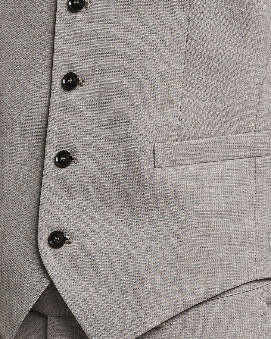 Herren | Sakkos | Tiger of Sweden | Wade Wool Waistcoat Irish Cream