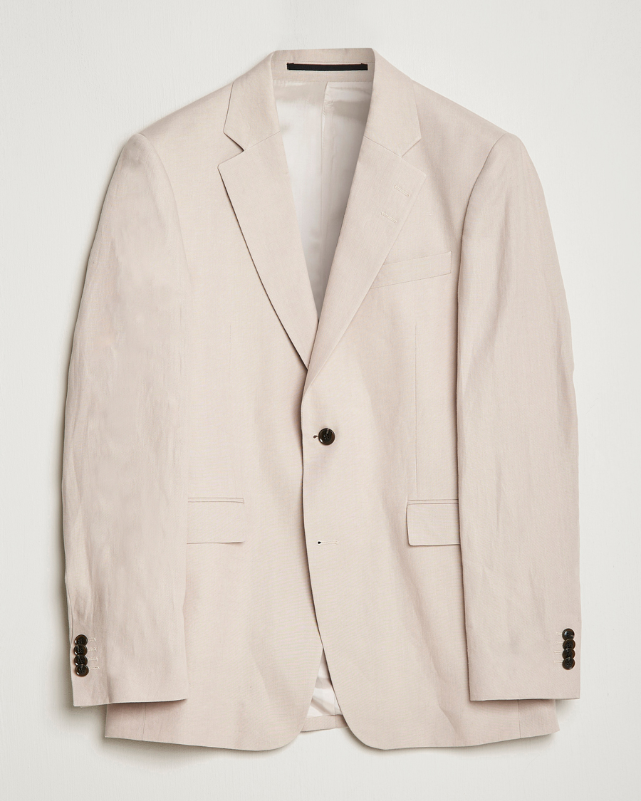 Herren | Sakkos | Tiger of Sweden | Justin Linen Blazer Cream Sand