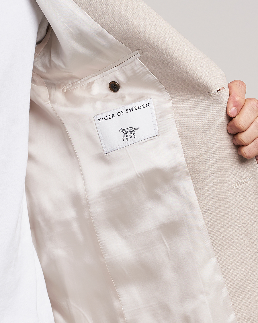 Herren | Sakkos | Tiger of Sweden | Justin Linen Blazer Cream Sand