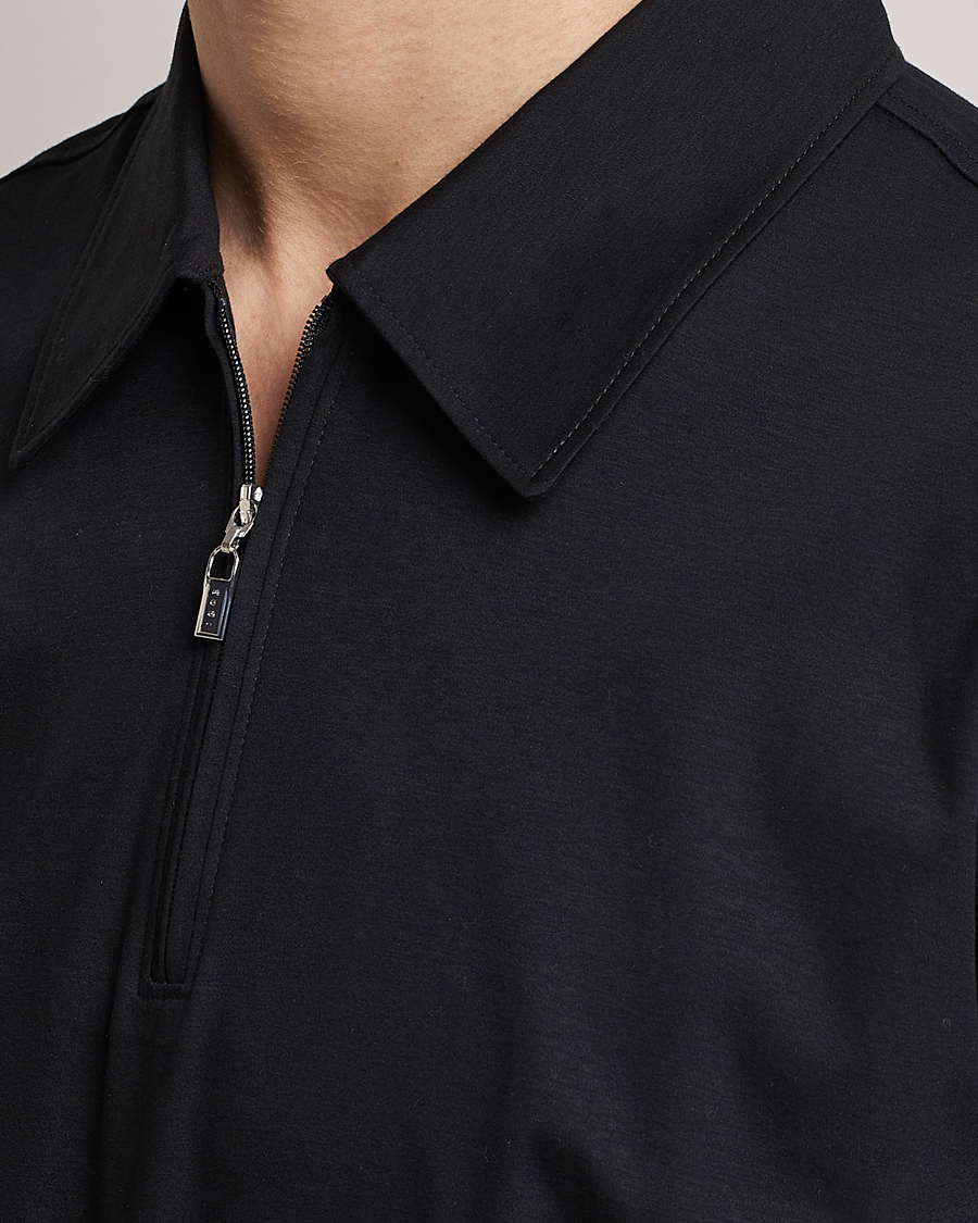 Herren | Hemden | Tiger of Sweden | Laron Mercerized Cotton Shirt Black