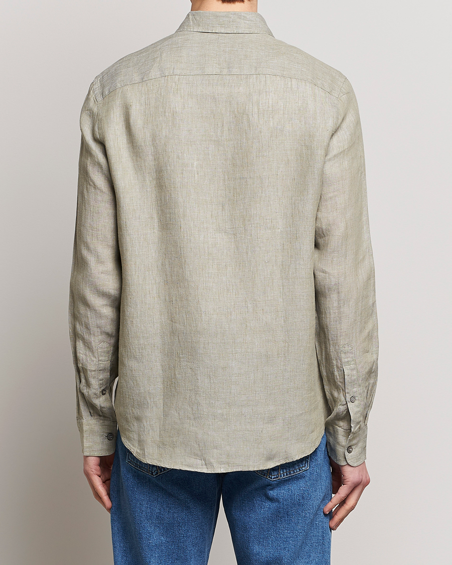 Herren | Hemden | Tiger of Sweden | Sankt Linen Shirt Shadow