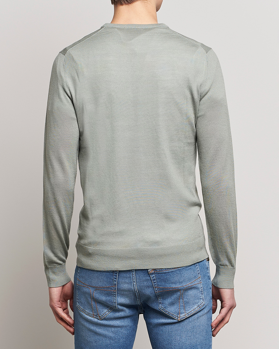 Herren | Pullover | Tiger of Sweden | Nichols Extra Fine Merino Crew Neck Shadow