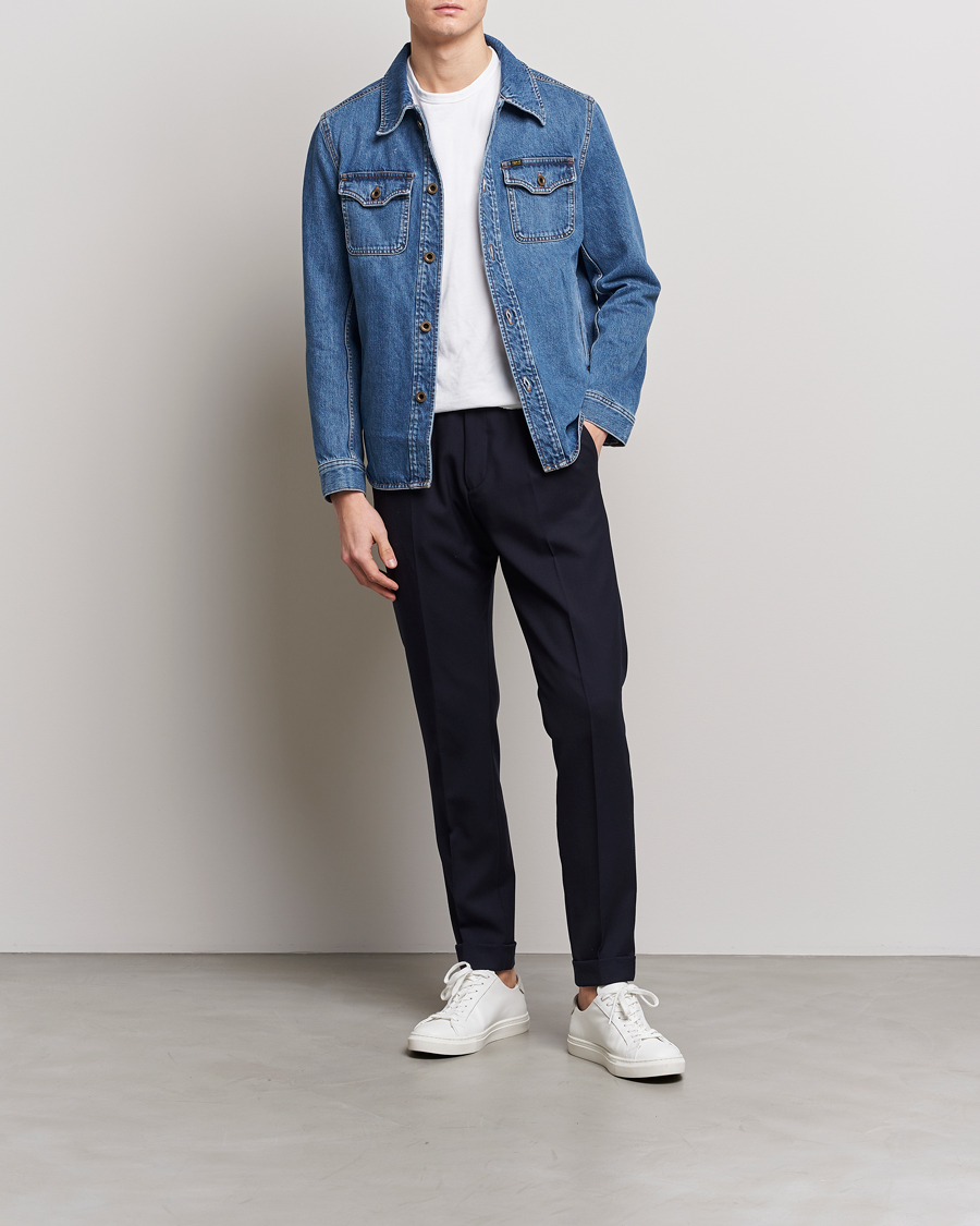 Herren | Jacken | Tiger of Sweden | Get Denim Jacket Medium Blue