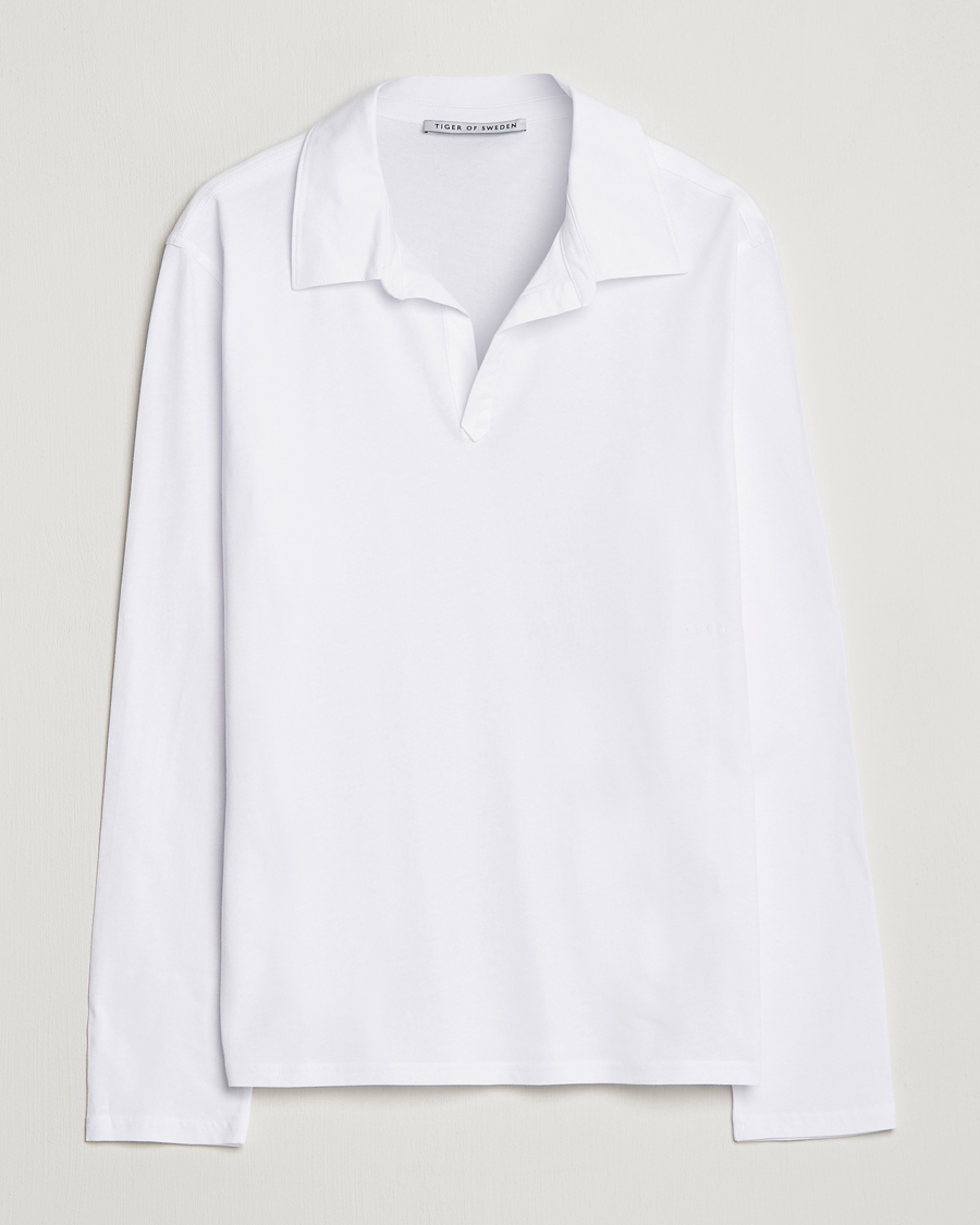 Herren | T-Shirts | Tiger of Sweden | Truane Organic Cotton T-Shirt Pure White
