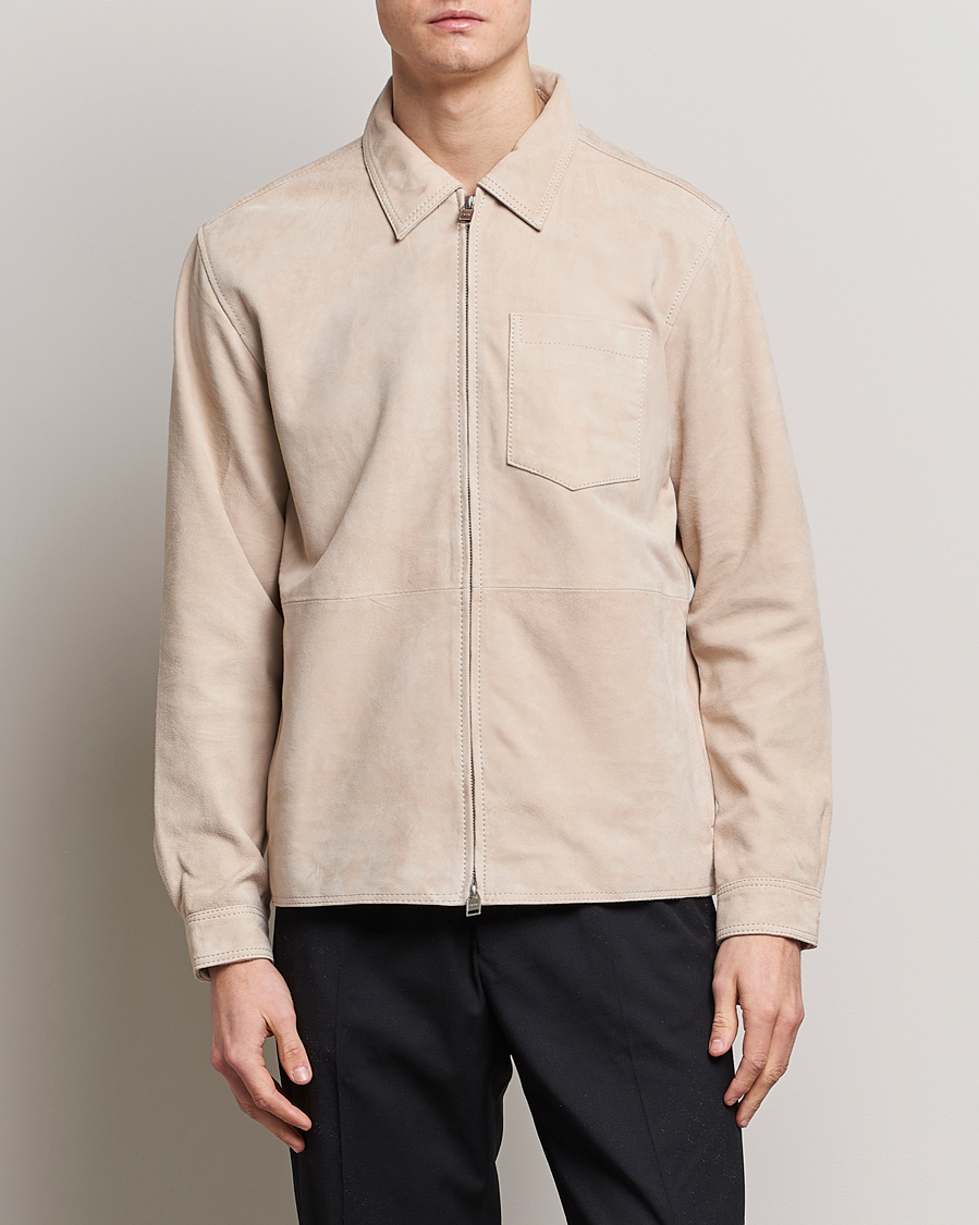 Herren | Jacken | Tiger of Sweden | Lawson Suede Jacket Light Iory
