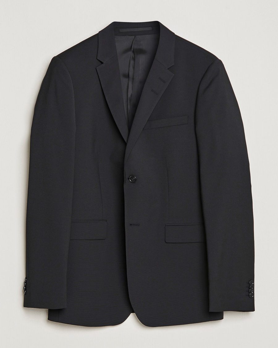 Herren | Sakkos | Tiger of Sweden | Jerretts Wool Travel Suit Blazer Black