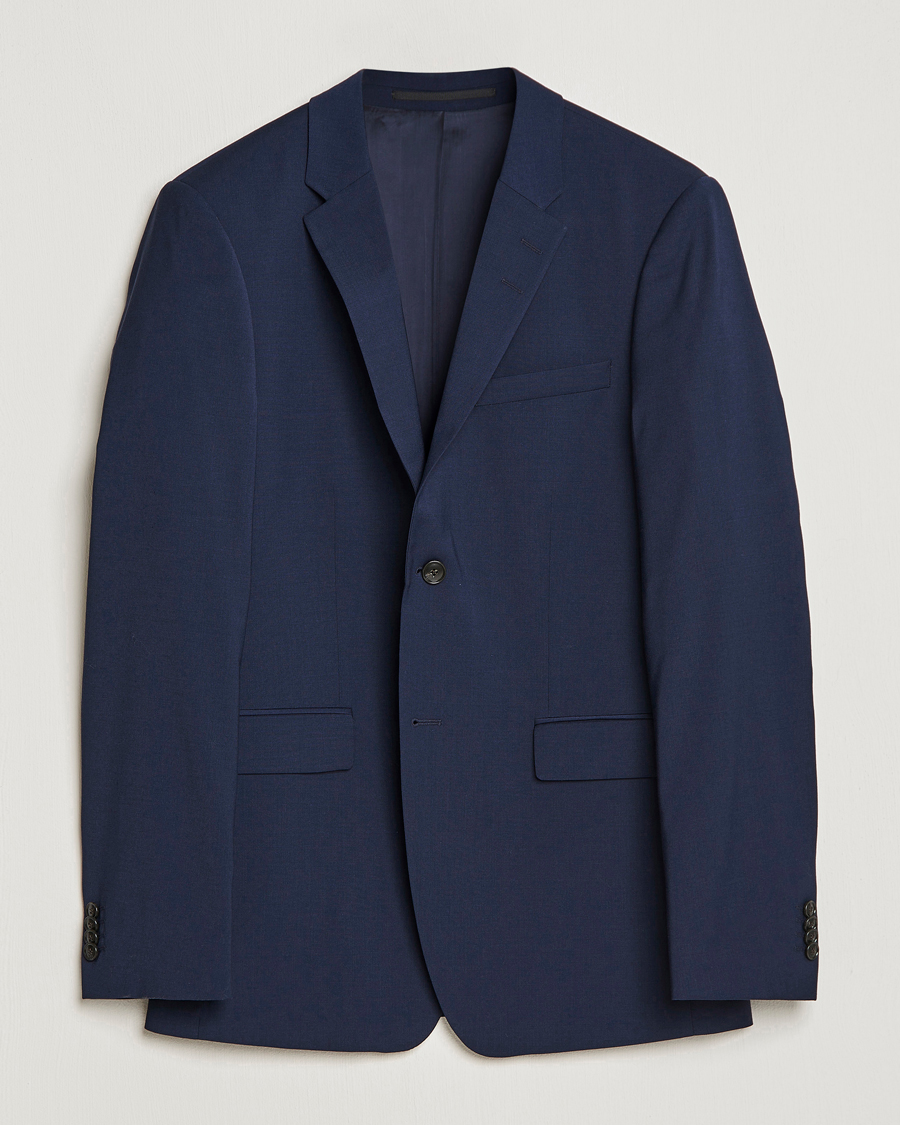Herren | Kombi-Sakko | Tiger of Sweden | Jerretts Wool Travel Suit Blazer Royal Blue