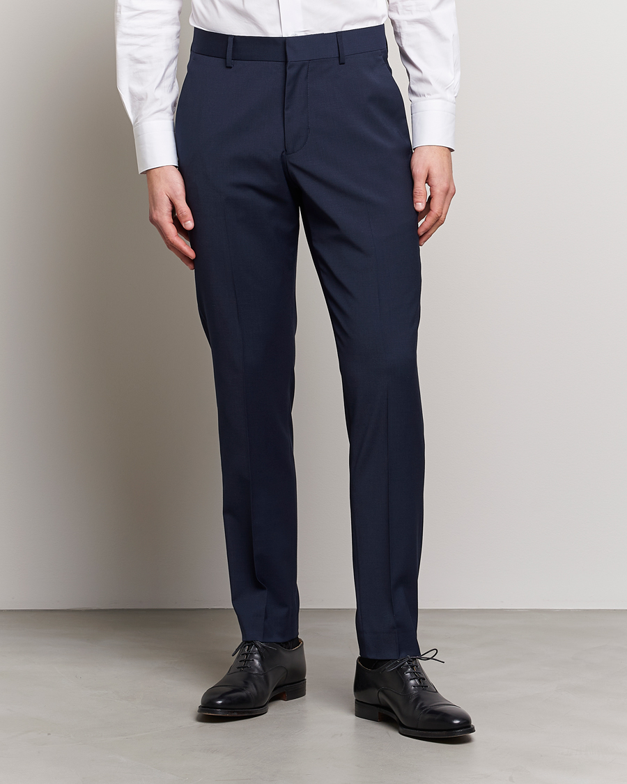 Herren | Kategorie | Tiger of Sweden | Tenuta Wool Travel Suit Trousers Royal Blue