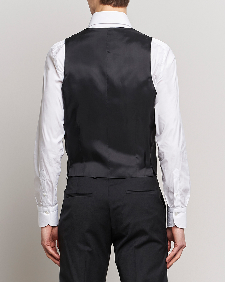 Herren | Sakkos | Tiger of Sweden | Wayde Wool Travel Waistcoat Black