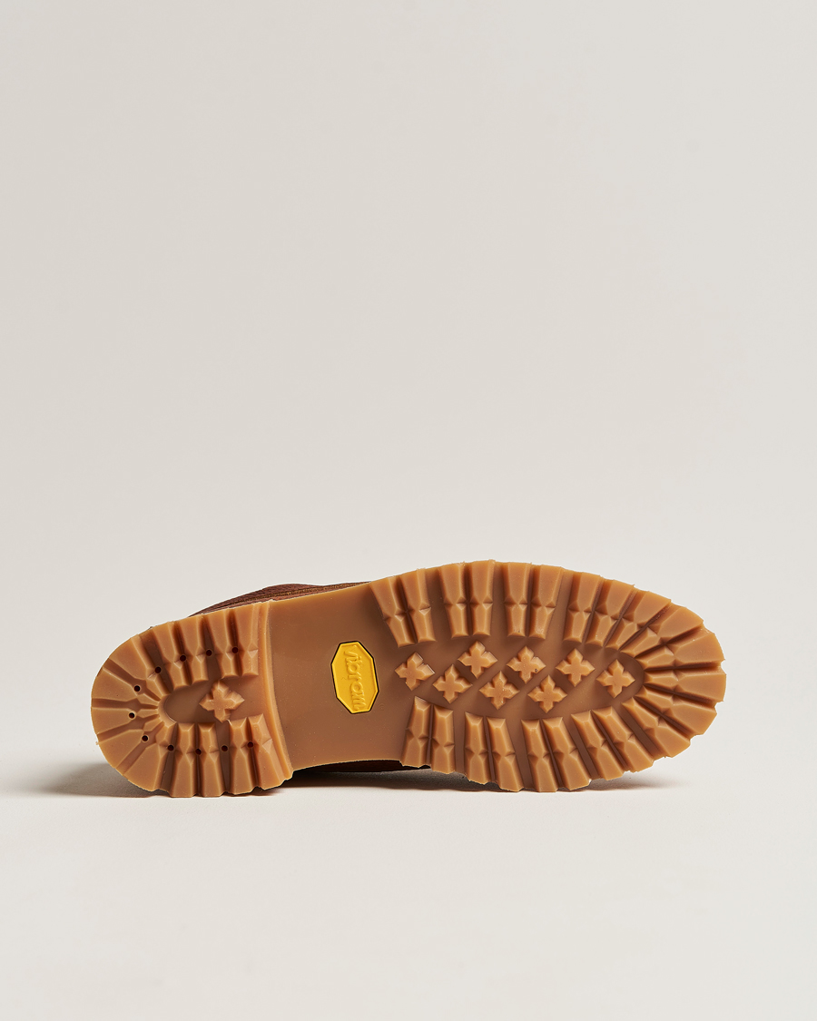 Herren | Yuketen Handsewn Angler Moc Dark Brown Grain Calf | Yuketen | Handsewn Angler Moc Dark Brown Grain Calf