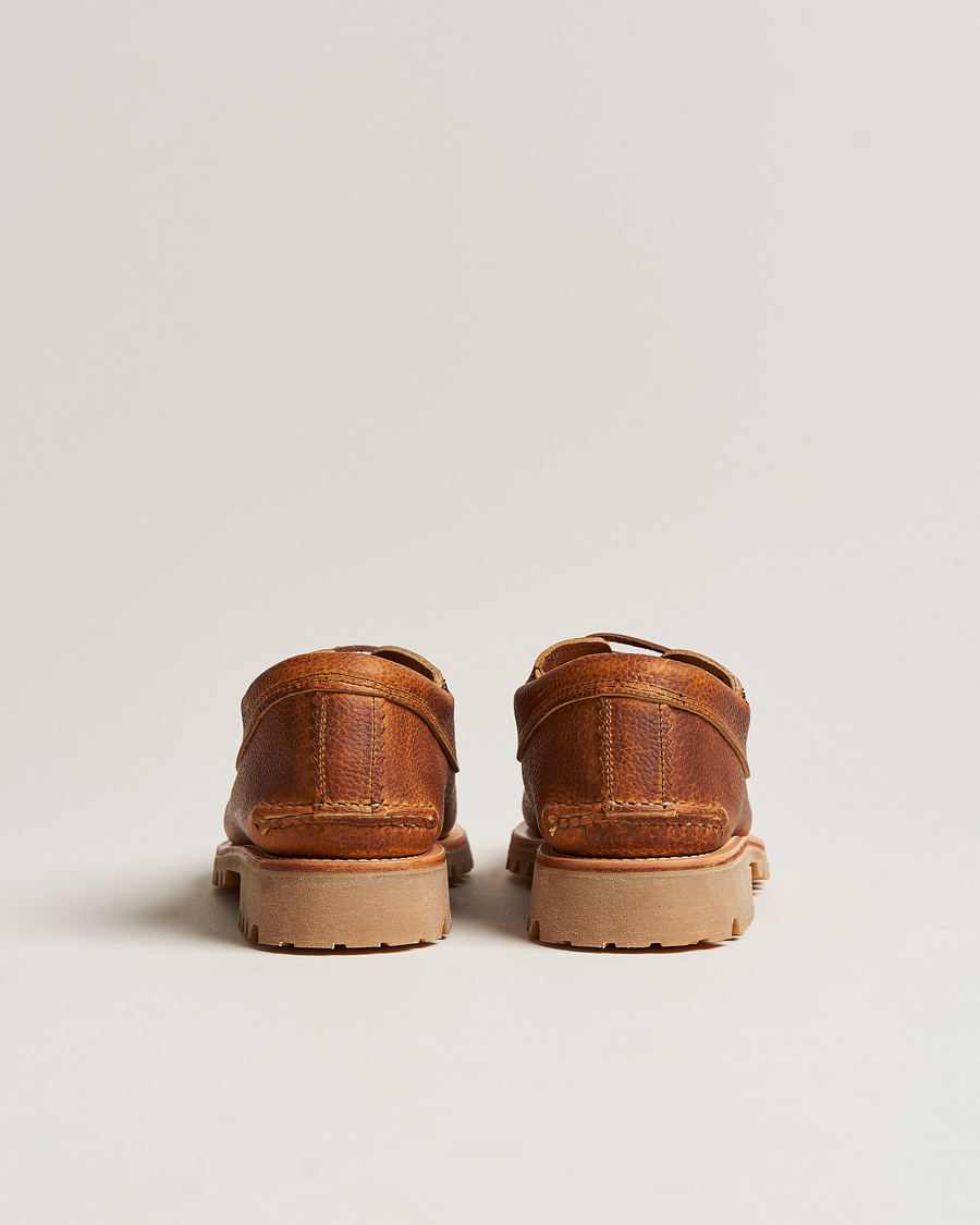Herren | Yuketen Handsewn Angler Moc Dark Brown Grain Calf | Yuketen | Handsewn Angler Moc Dark Brown Grain Calf