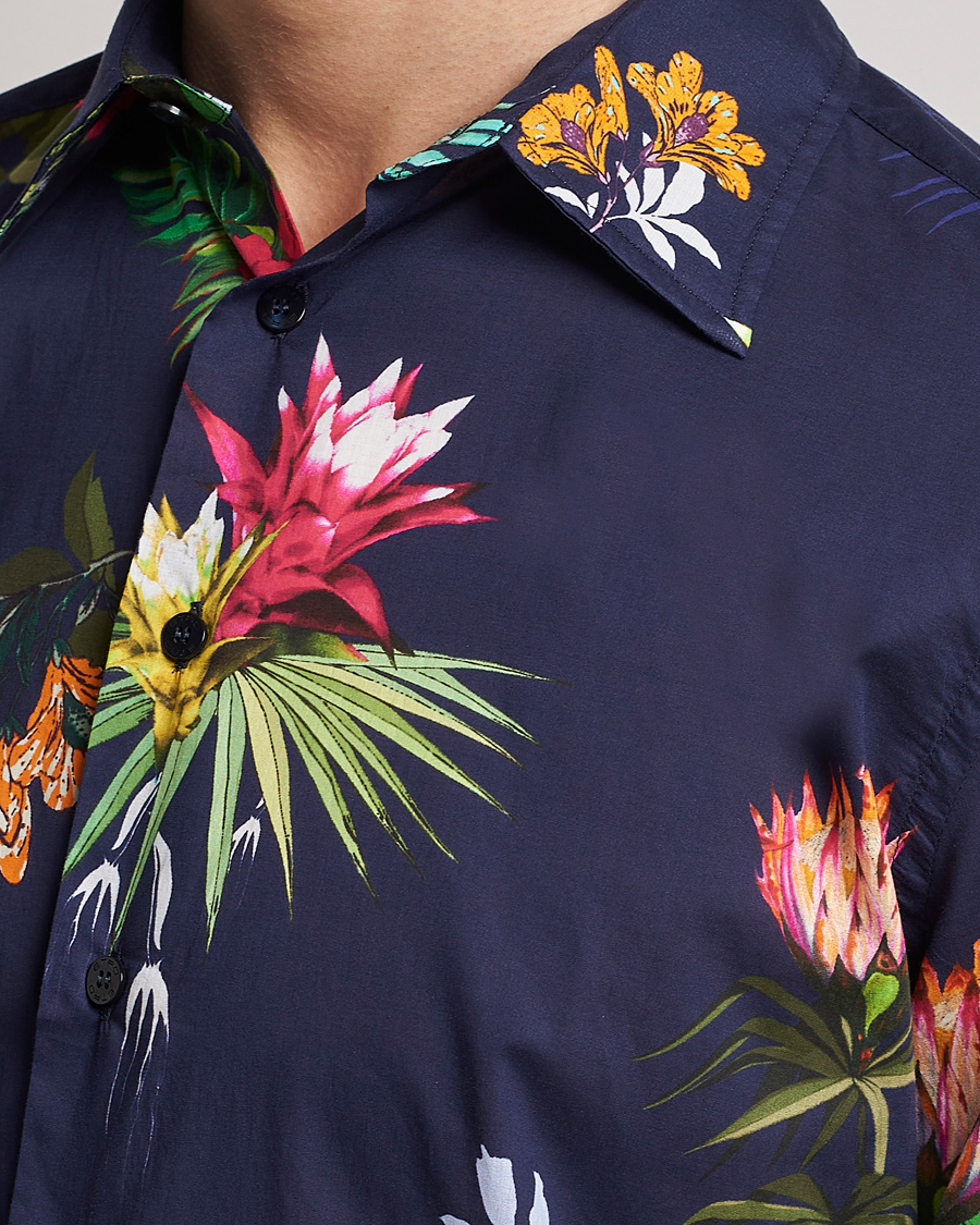 Herren | Hemden | Etro | Floreale Printed Shirt Navy