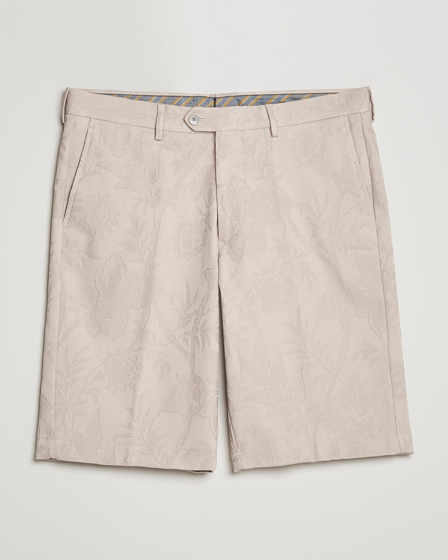 Etro Jacquard Weave Shorts Beige bei Care of Carl