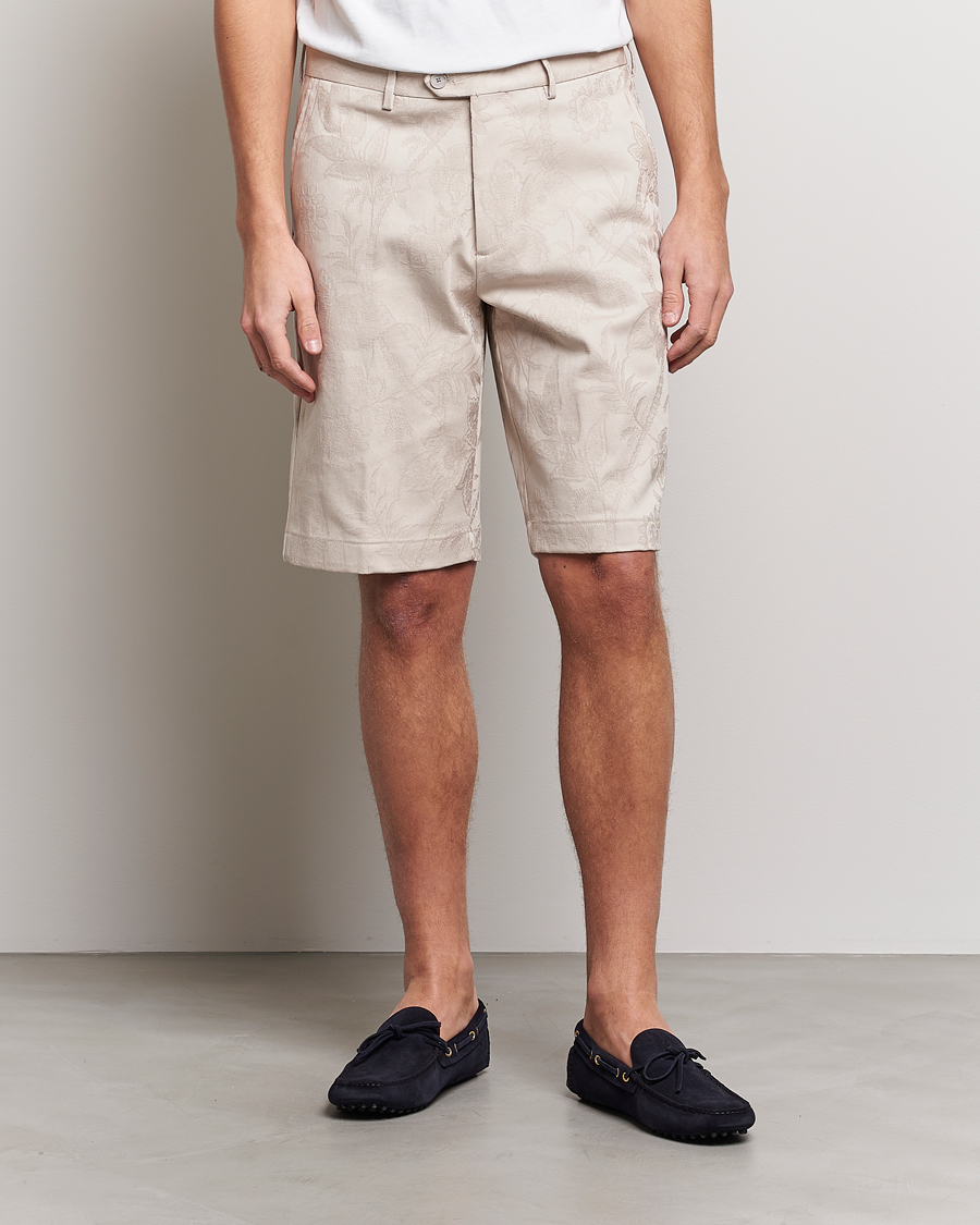 Herren |  | Etro | Jacquard Weave Shorts Beige
