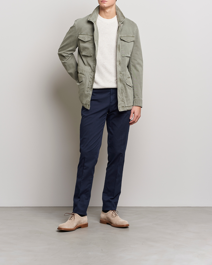 Herren | Jacken | Brunello Cucinelli | Cotton Field Jacket Olive