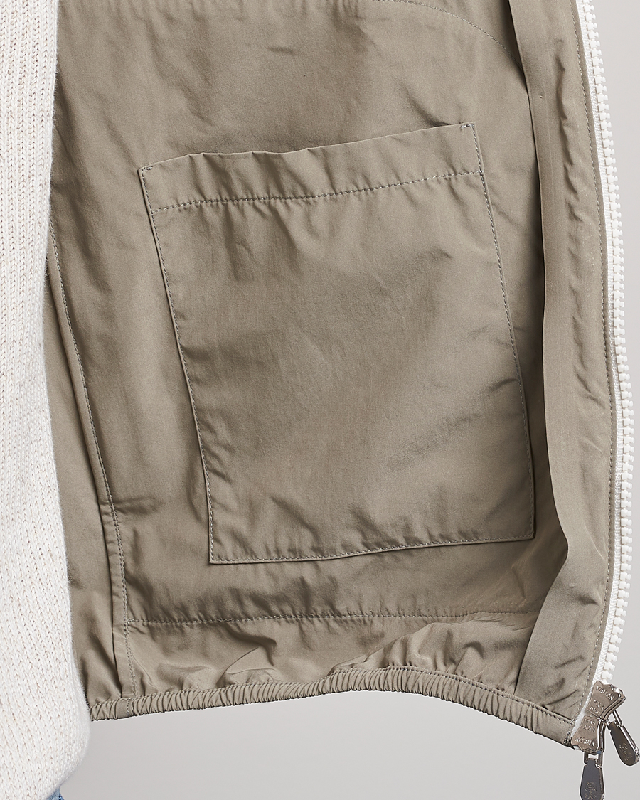 Herren | Westen | Brunello Cucinelli | Lightweight Nylon Gilet Olive