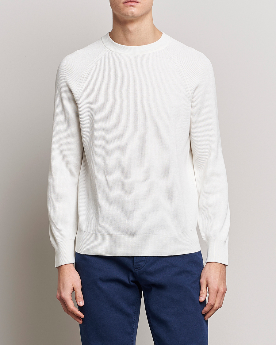 Herren | | Brunello Cucinelli | Rib Stitch Crew Neck Sweater Panama