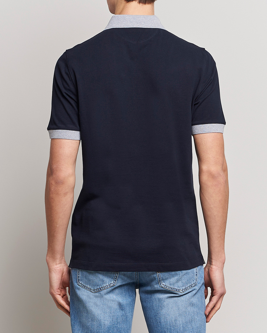 Herren | Poloshirts | Brunello Cucinelli | Short Sleeve Polo Piquet Navy